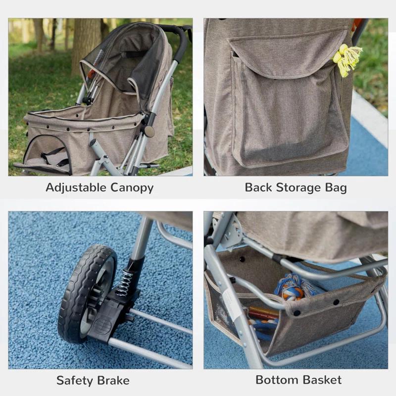 Erie Foldable Pet Stroller