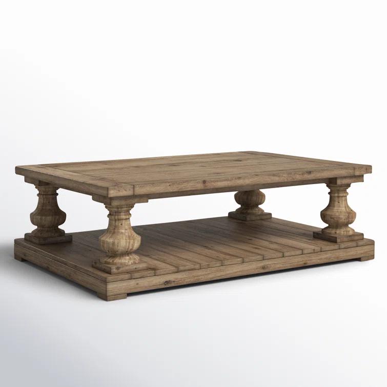 Stan Solid Wood Coffee Table