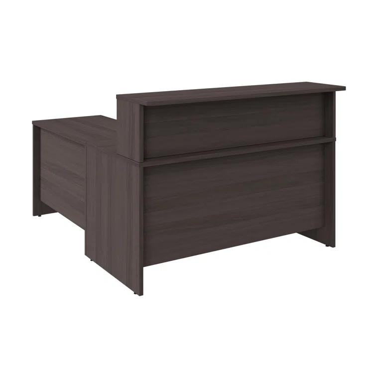 Bush Business Furniture Arrive 60W x 72D L-Shaped Reception Desk