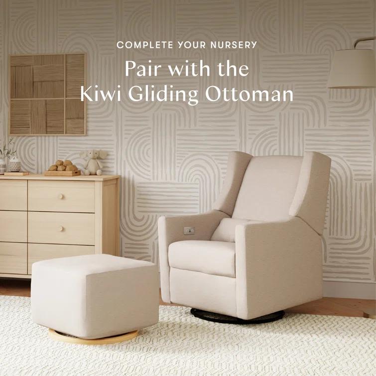 Kiwi Electronic Recliner and Swivel Glider with USB port