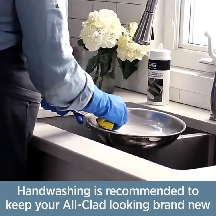 All-Clad ® d3 Stainless 12" Fry Pan with Lid