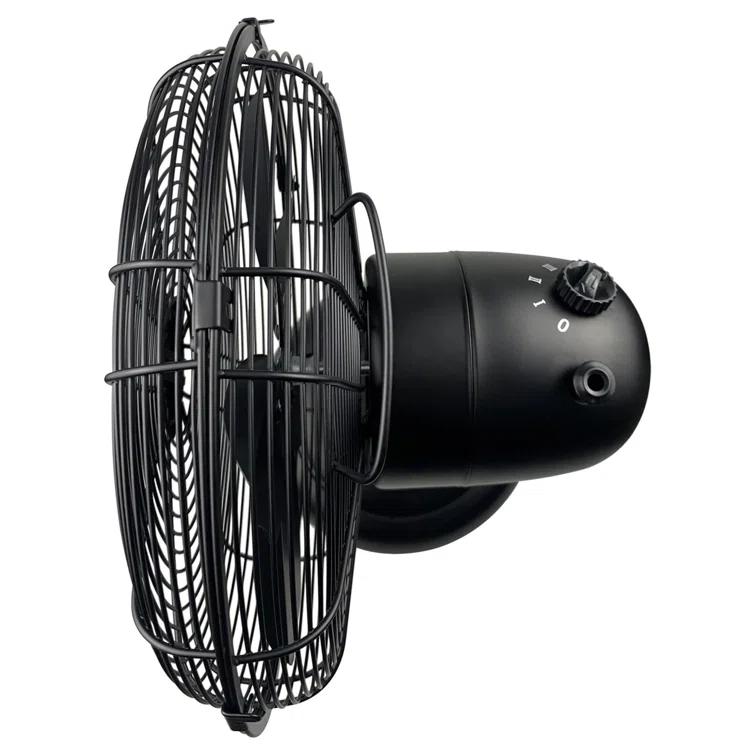 Good Housekeeping Good Housekeeping's All-Metal Retro 3-Speed 12" Oscillating Office Desk Table Fan (Multiple Finishes Available)