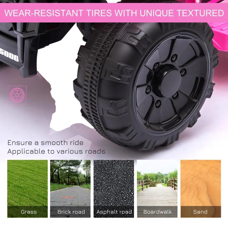 Aosom Aosom 6 Volt 1 Seater All-Terrain Vehicles Battery Powered Ride On
