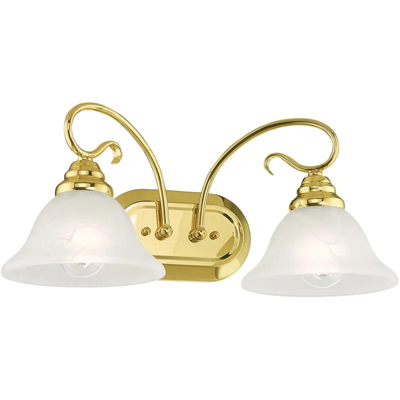 Livex Lighting Coronado 2 - Light Vanity in  Polished Brass