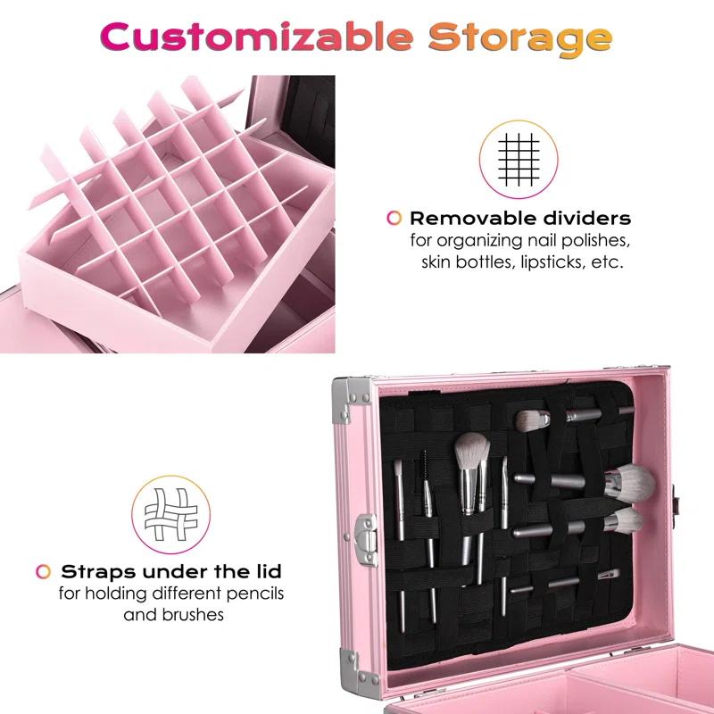 Byootique Plastic Makeup Organizer