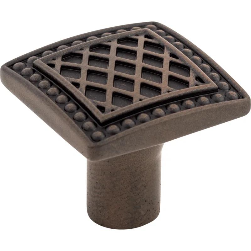 Top Knobs Trevi 1 1/4" Length Square Knob