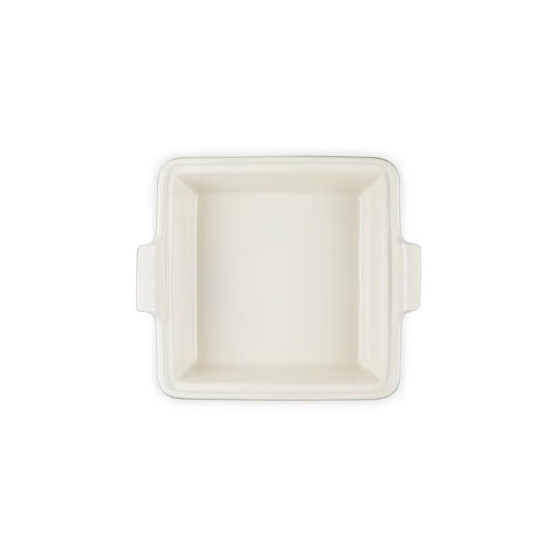 Le Creuset Le Creuset Stoneware Heritage Covered Square Casserole, 2.5 Qt. (9")