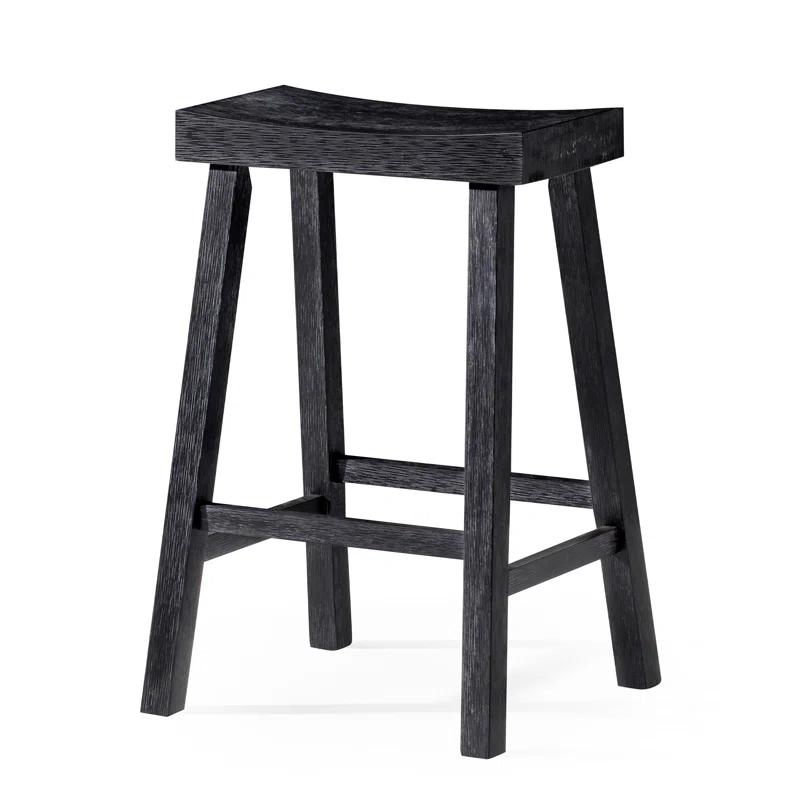 Maven Lane Vincent Wooden Kitchen Bar Stool
