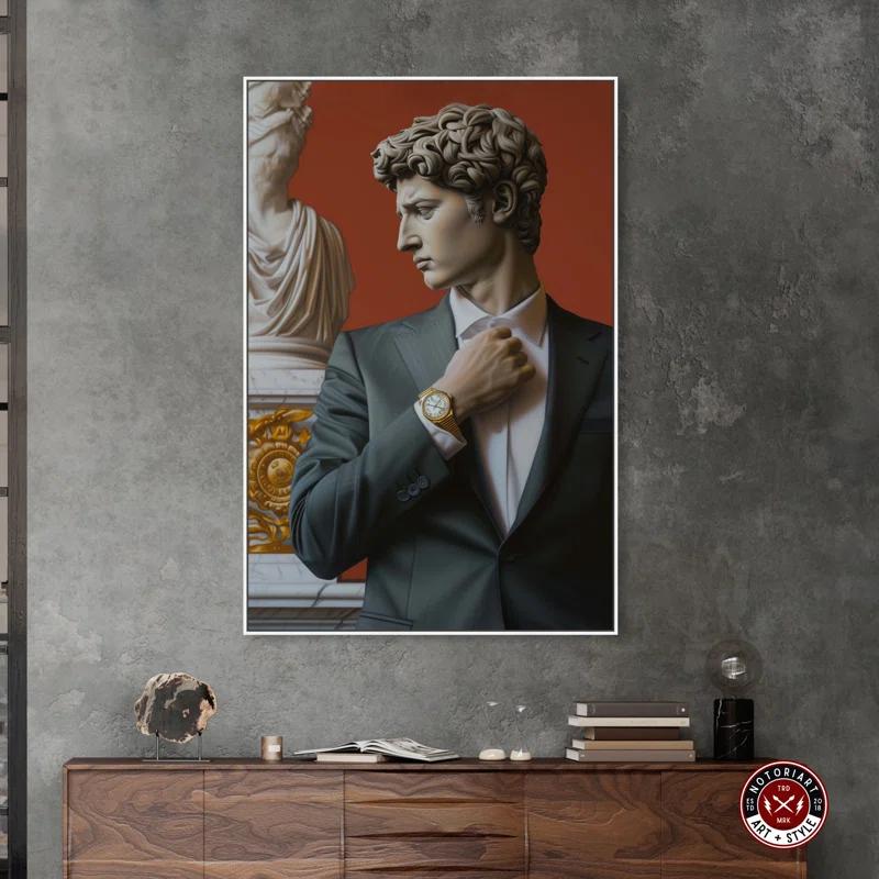 Notori Art Notoriart Sculpture With Style Framed Style 1 Piece Canvas Wall Art