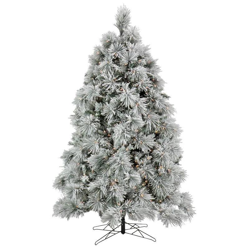 HGTV Home Collection Lighted Pine Christmas Tree