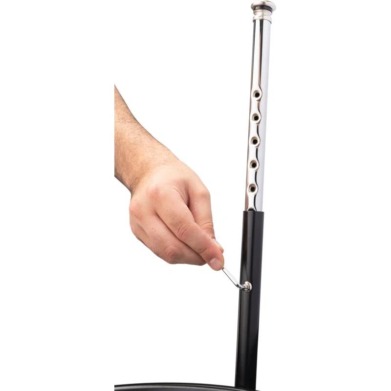 National Public Seating Adjustable Height Ergonomic Lab Stool with Footring