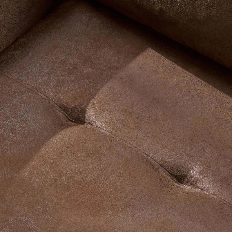 Alcott Hill® Comfortable Plush Microfiber Club Chair for Relaxation and Style