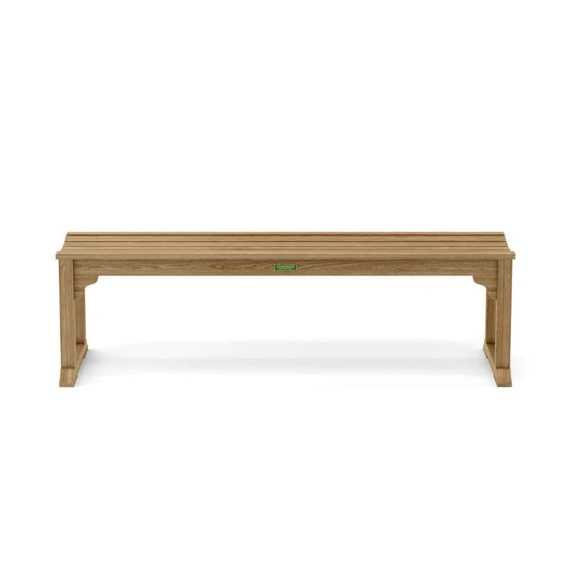 Mason Teak Outdoor Bench