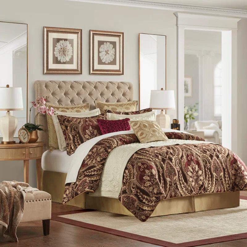 Croscill Croscill Julius 4 Piece Chenille Jacquard Comforter Set