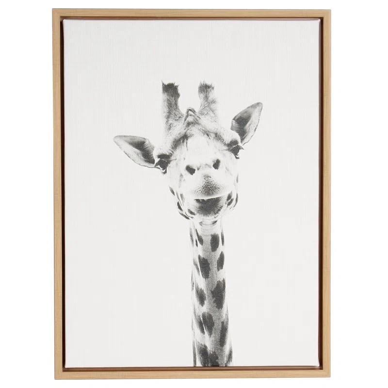 " Giraffe Portrait " by Simon Te