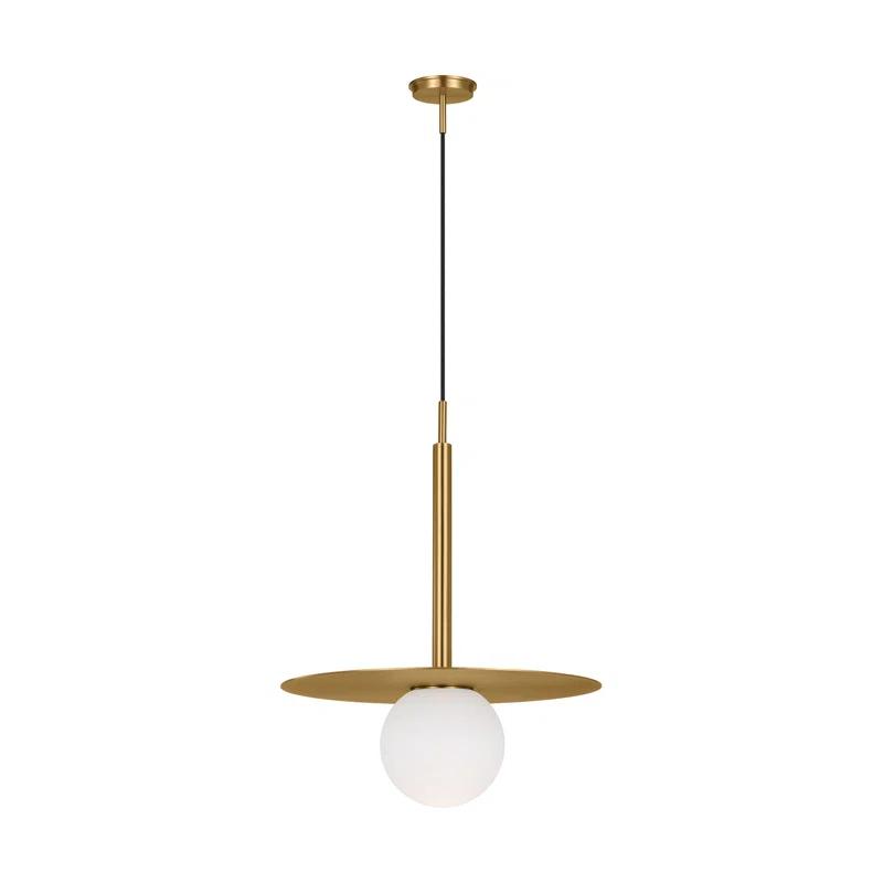 Single Light Glass Dimmable Pendant