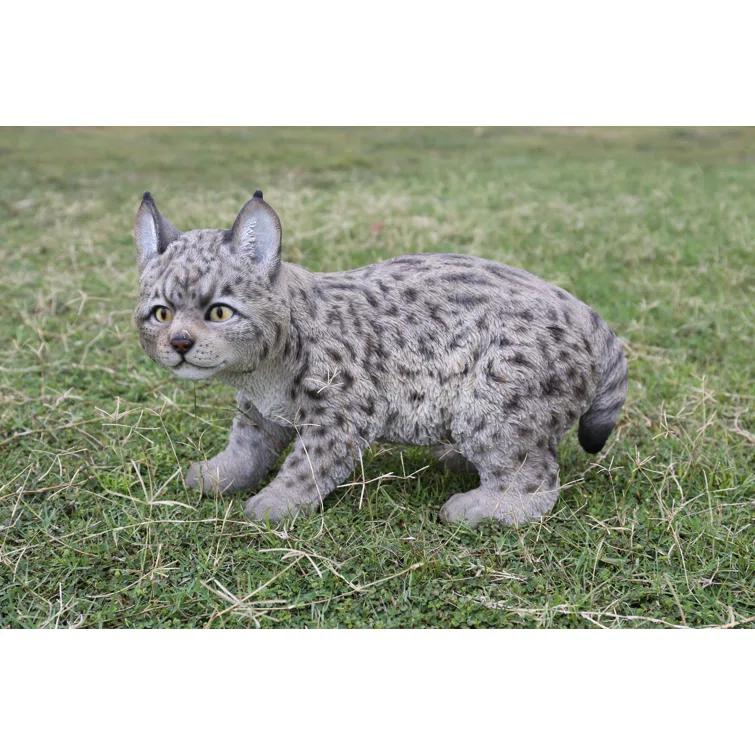 Hi-Line Gift Ltd. Lynx Kitten Statue
