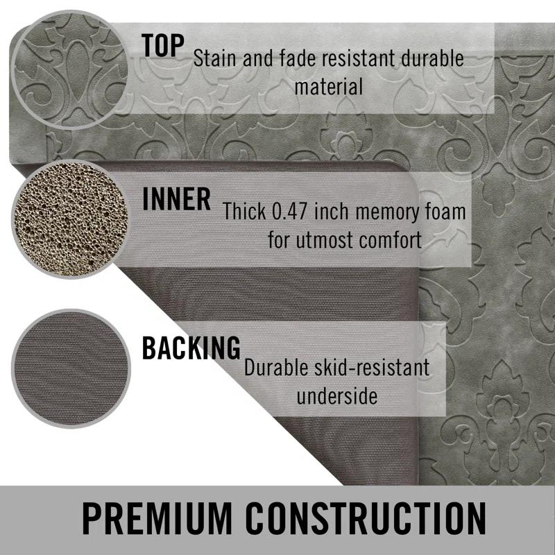 Chef Gear Embossed Soothing Comfort Anti-Fatigue Mat