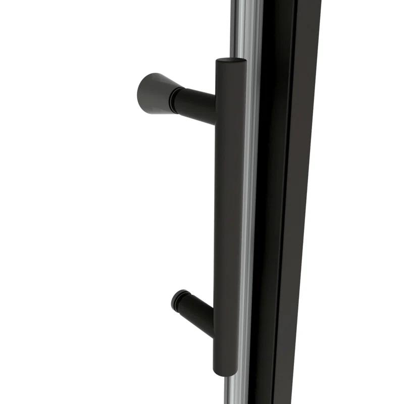 Arch Glass Designs 11DD131873LTS 38-42" W x 71" H Flush Glass Shower Door Reversible Installation