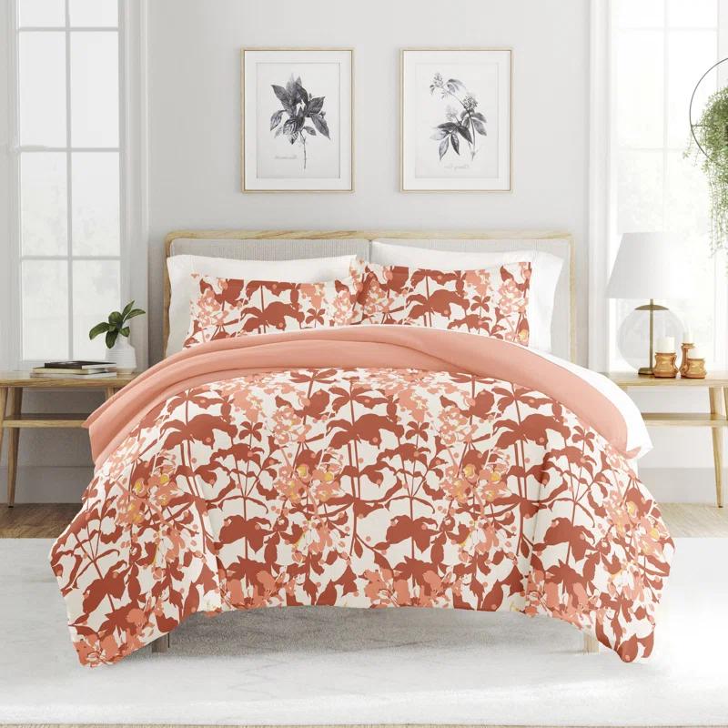 Becky Cameron Boho Flower Reversible Duvet Cover Set