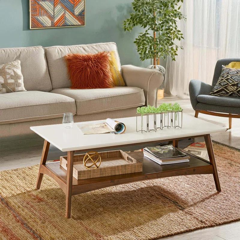 Parker 4 Legs Coffee Table with Storage