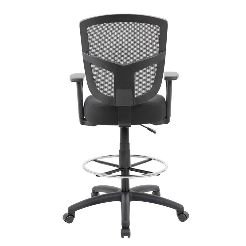 Boss Office Products Mesh Drafting Chair