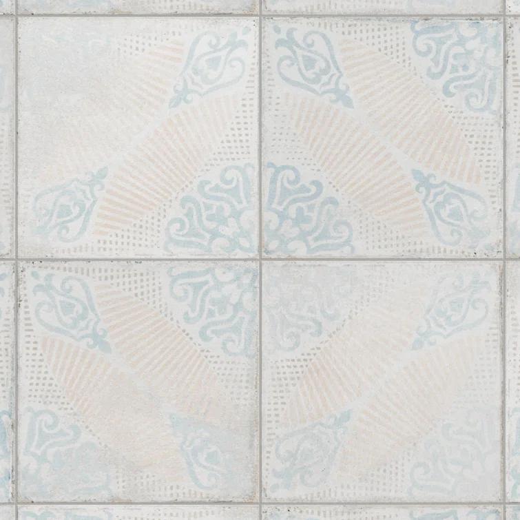 Merola Tile Barcelona 6" x 6" Porcelain Vintage Wall & Floor Tile