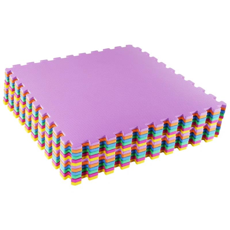 BalanceFrom Fitness Balancefrom Fitness 48 Sq Ft Interlocking EVA Foam Exercise Mat Tiles