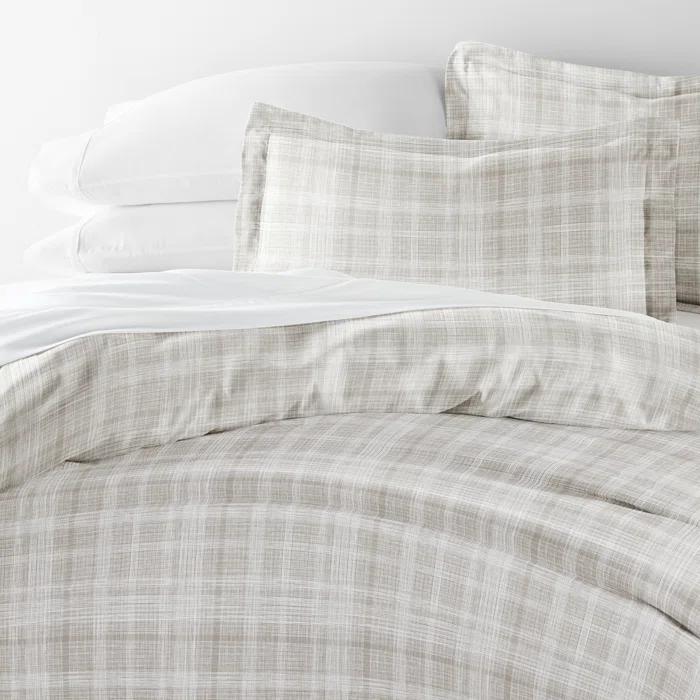 Becky Cameron Becky Cameron Plaid Duvet Cover Set