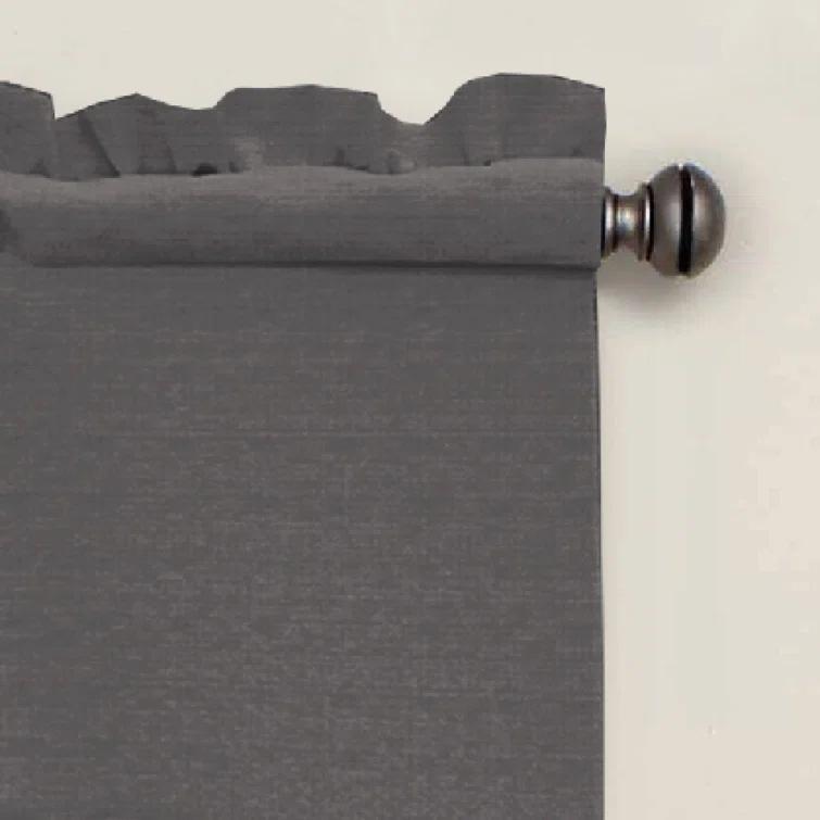 Eclipse Kendall Scalloped 42'' W Window Valance