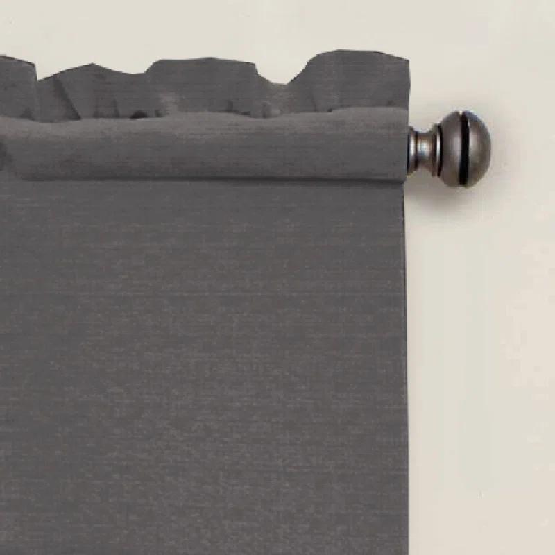 Eclipse Kendall Scalloped 42'' W Window Valance