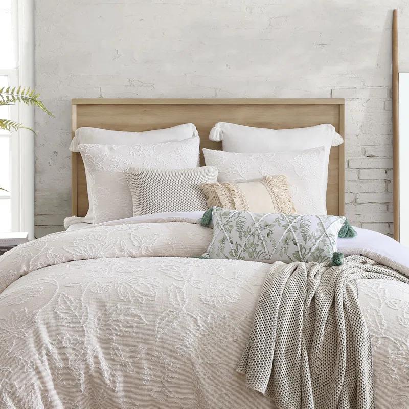 Peri Home Folky Floral Comforter Set Amber Gold (Set of 3)