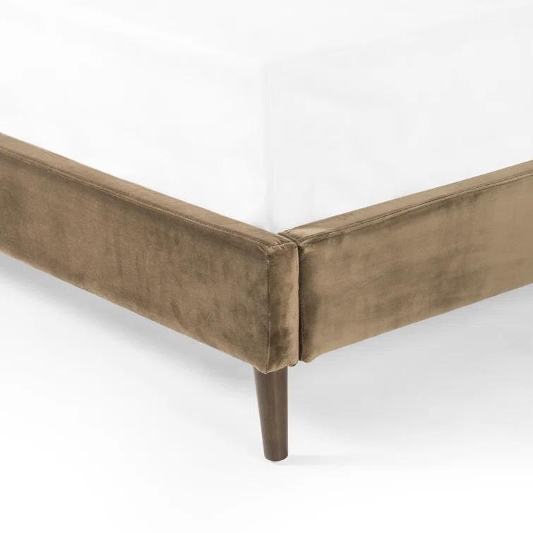 Rexford Platform Bed - Cream / King