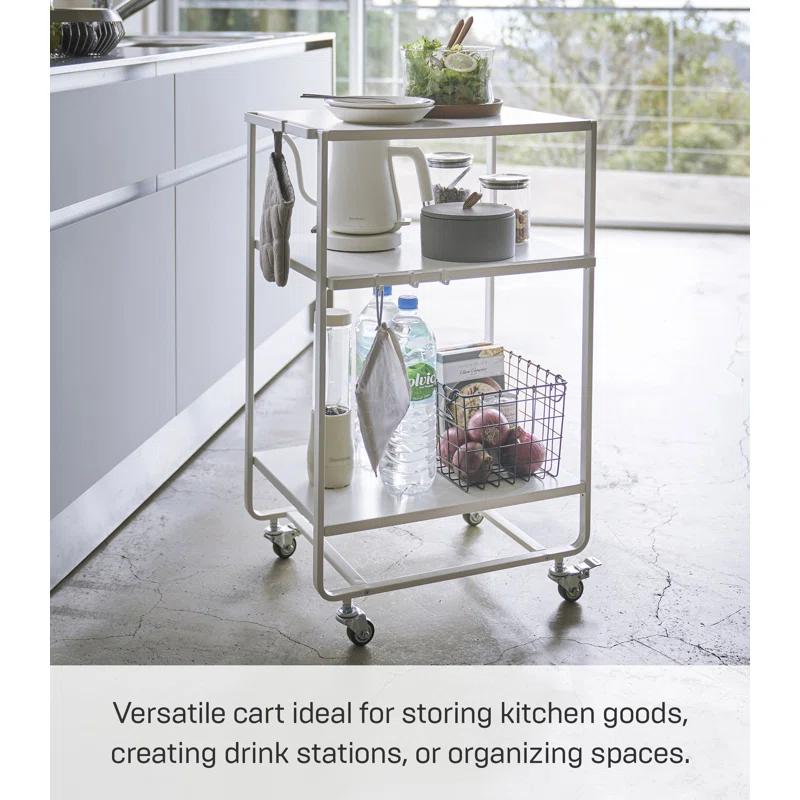 2-Tiered Rolling Kitchen Cart