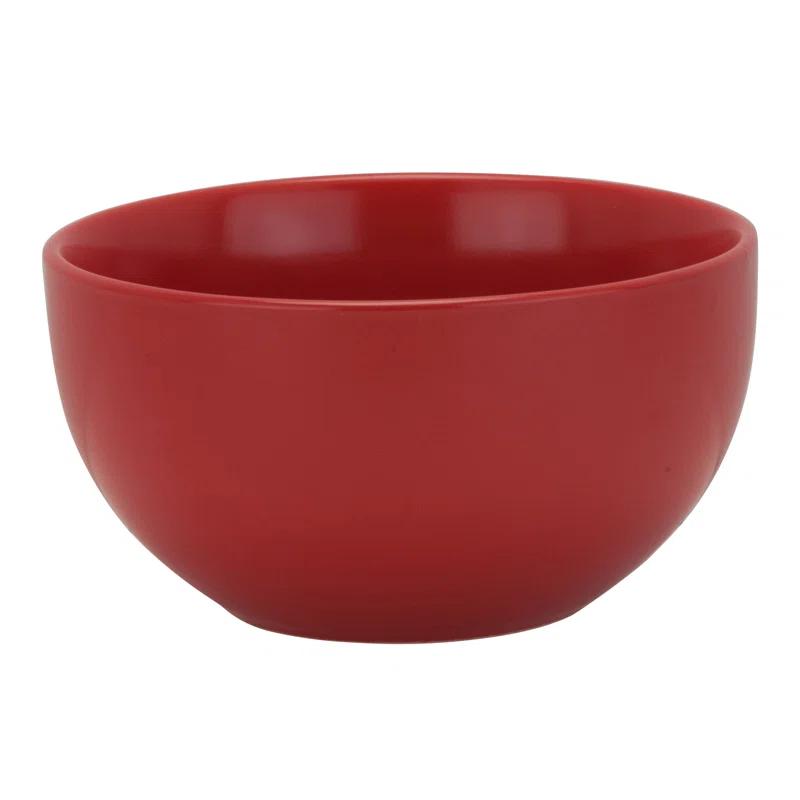 Ten Strawberry Street Wazee Matte 16 oz. Cereal Bowl (Set of 6)