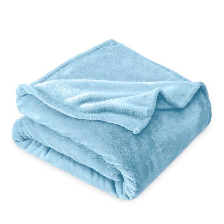Bare Home Bare Home Microplush Fleece Blanket - Fuzzy, Warm, Bed/Throw Blanket