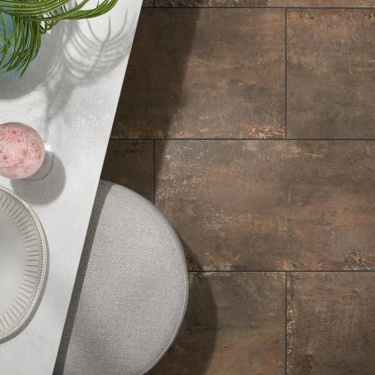 Bond Tile Mantis 11.81 in. x 23.62 in. Matte Porcelain Concrete Look Floor and Wall Tile (13.55 Sq. Ft./Case)