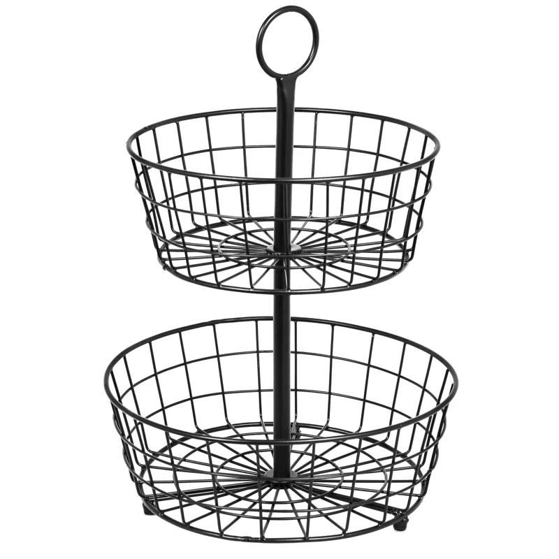 BirdRock Home Metal/Wire Basket