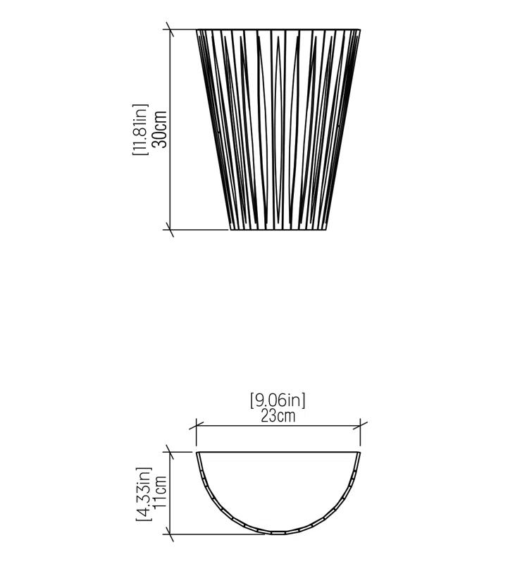 Accord Lighting Living Hinges Manufactured Wood Flush Mounted Sconce