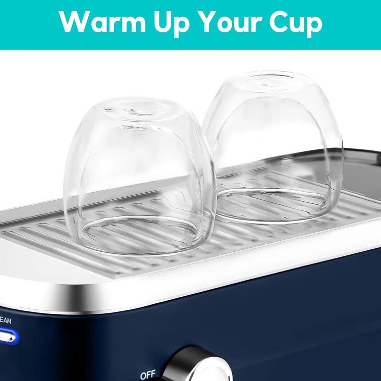 CASABREWS CASABREWS CM5418 20 Bar Espresso Machine Coffee Maker W/ Powerful Steam Wand Stainless Steel