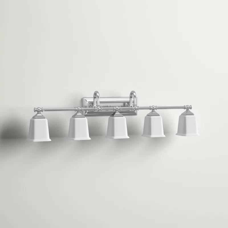 Three Posts™ Bima 5 - Light Dimmable Vanity Light