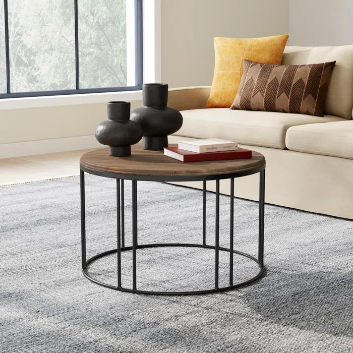 Abraxas Solid Wood Coffee Table