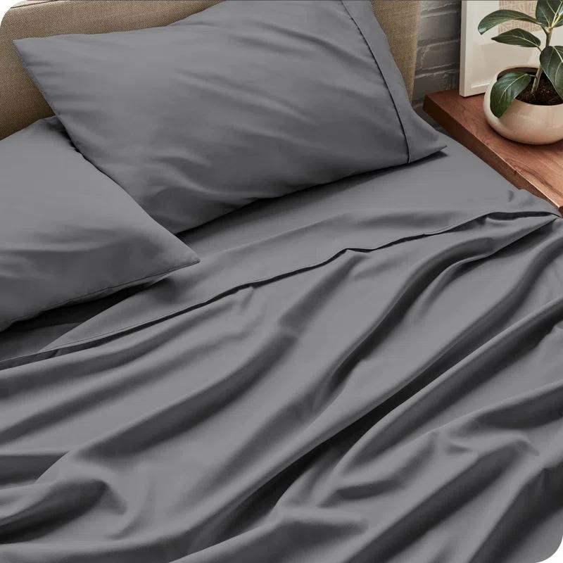 Bare Home Microfiber Dual Pocket Sheet Set