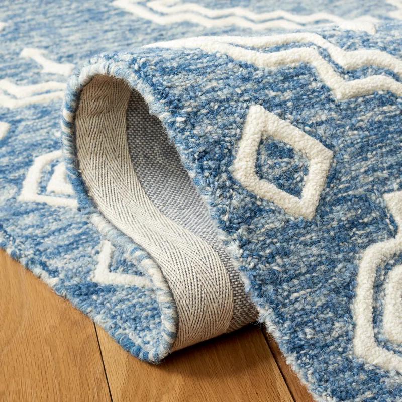 Union Rustic Abbey-Louise Hand Tufted Wool Southwestern Rug