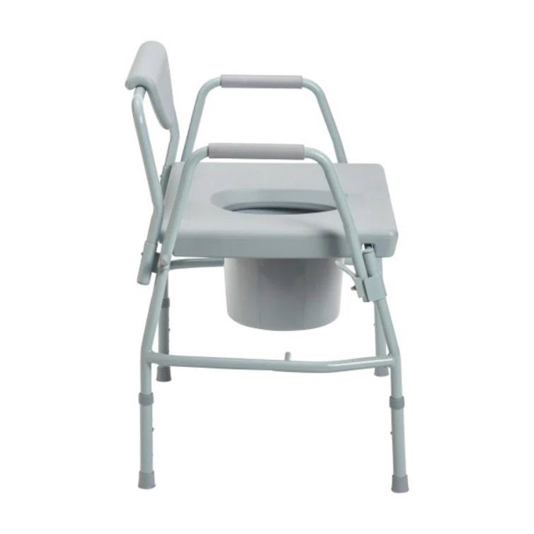Drive Medical Bariatric Drop Arm Bedside Commode Chair 11135-1
