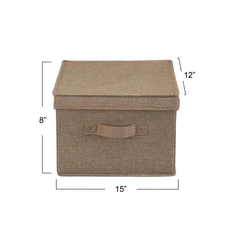 Household Essentials Household Essentials Fabric Bin (Set of 2)