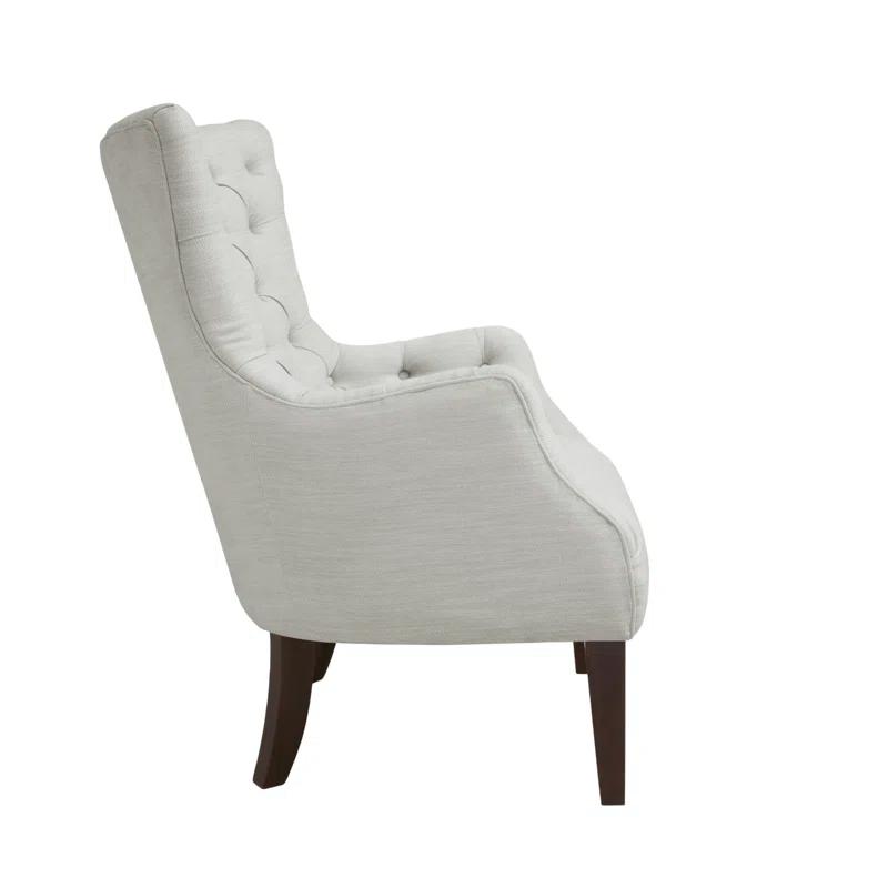 Tufted Wingback Accent Chair