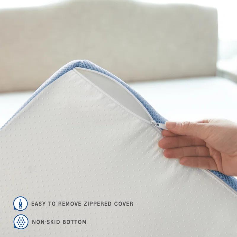 SensorPEDIC 4'' Memory Foam Mattress Topper