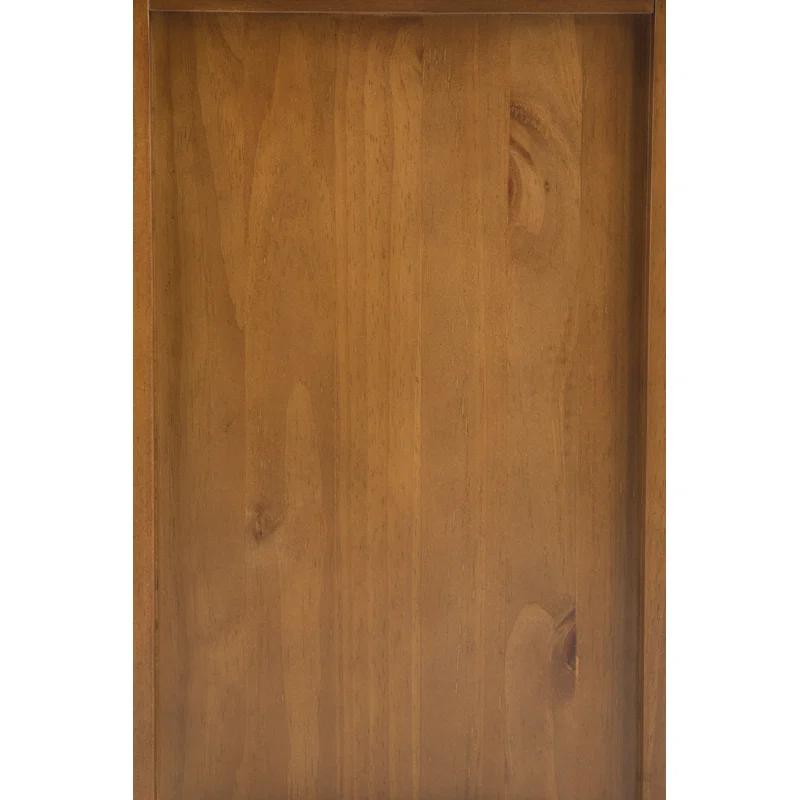 Simpli Home Warm Shaker 24"W Solid Wood Bedside Table with Two Drawers