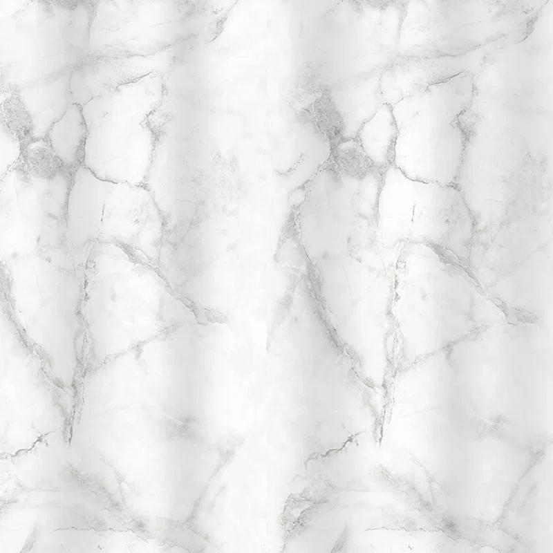Bath Bliss Abstract Shower Curtain